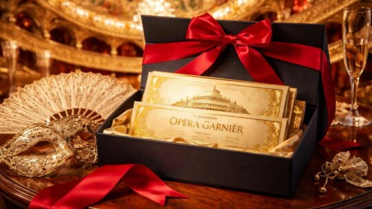 Billets pour spectacles et opéra en cadeau avec places premium Opéra Garnier