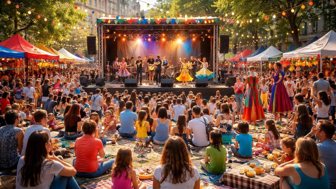 Profiter de spectacles gratuits avec les festivals de rue, scènes ouvertes et événements culturels