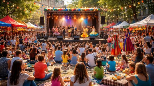 Profiter de spectacles gratuits avec les festivals de rue, scènes ouvertes et événements culturels